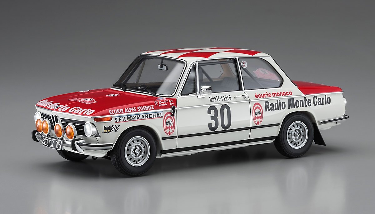 Hasegawa 20516 BMW 2002 tii « Rallye Monte-Carlo 1975 » 1/24 – immagine 2