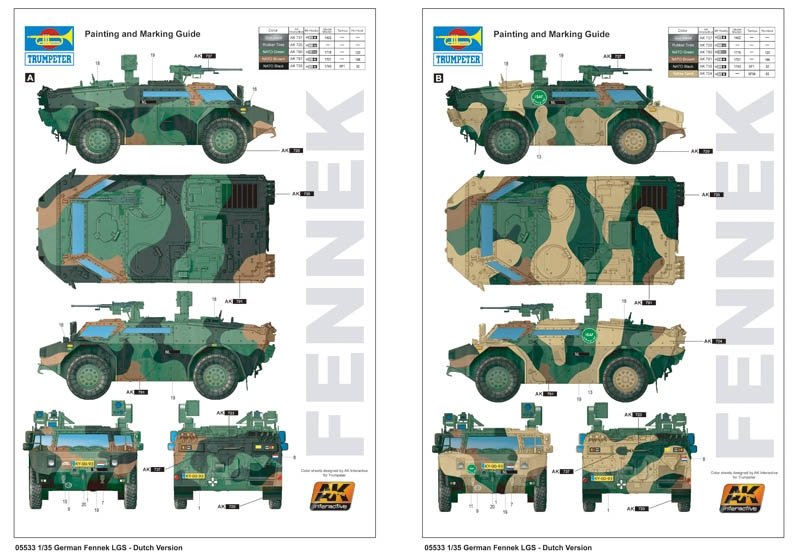 Trumpeter 05533 Fennek allemand LGS Version néerlandaise (1/35) – image 3