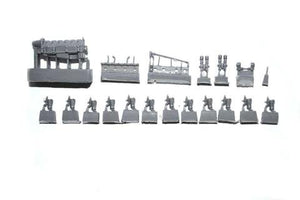 Ensemble de moteur d&amp;#39;avion Copper State Models E48-008 RAF 4a 150 ch 1/48 – imagen 2