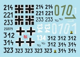 Star Decals 35-C1334 Tiger I. sPzAbt 502 n° 2. Tigers de production initiale / début / milieu de production 1943-44. Échelle 1/35 – Bild 2