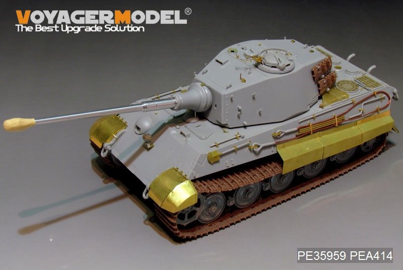 Voyager Model PE35959 WWII German King Tiger (Hensehel Turret) For HOBBYBOSS 84531 1/35 – zdjęcie 7