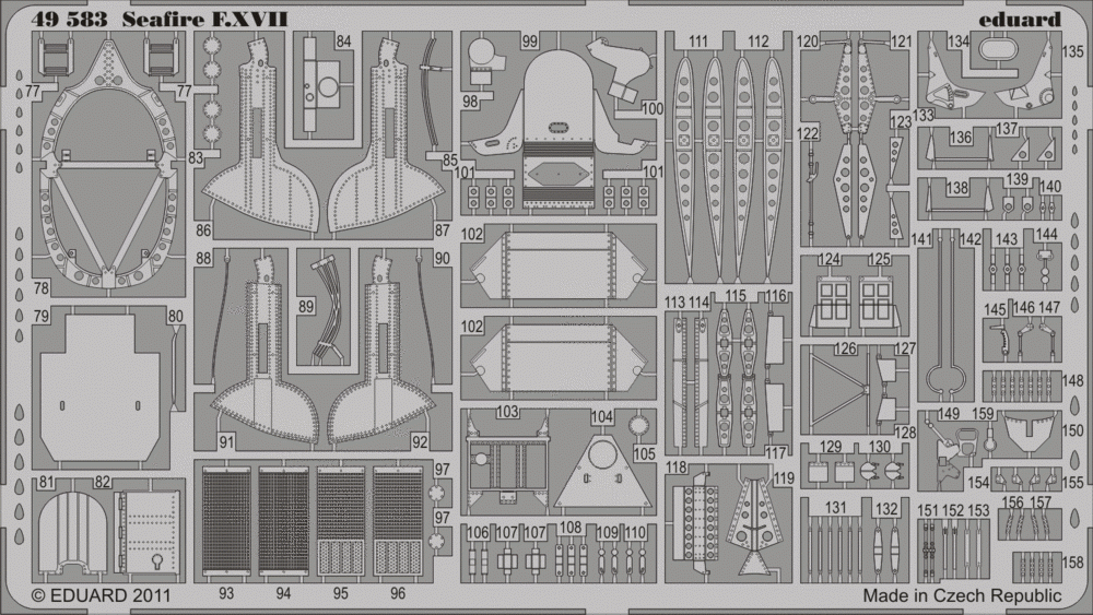 Eduard 49583 Seafire F. XVII SA 1/48 AIRFIX – image 2