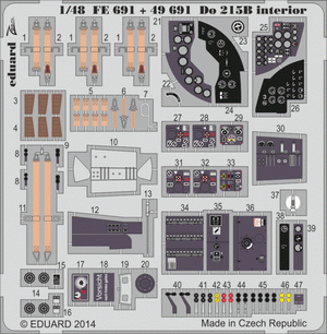 Eduard 49691 Pour 215B SA ICM 1/48