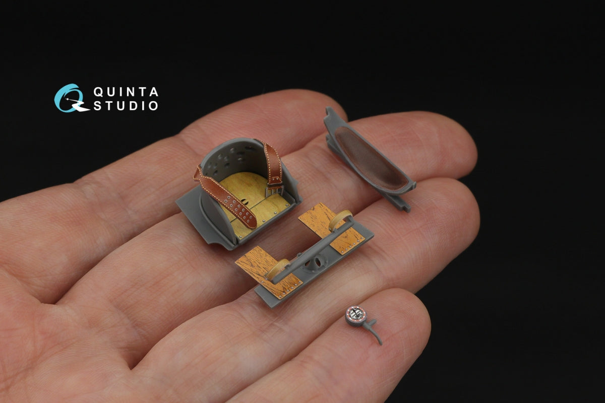 Intérieur imprimé en 3D et coloré sur papier décalcomanie (CSM) Quinta Studio QD32182 Nieuport XI 1/32 – Bild 9