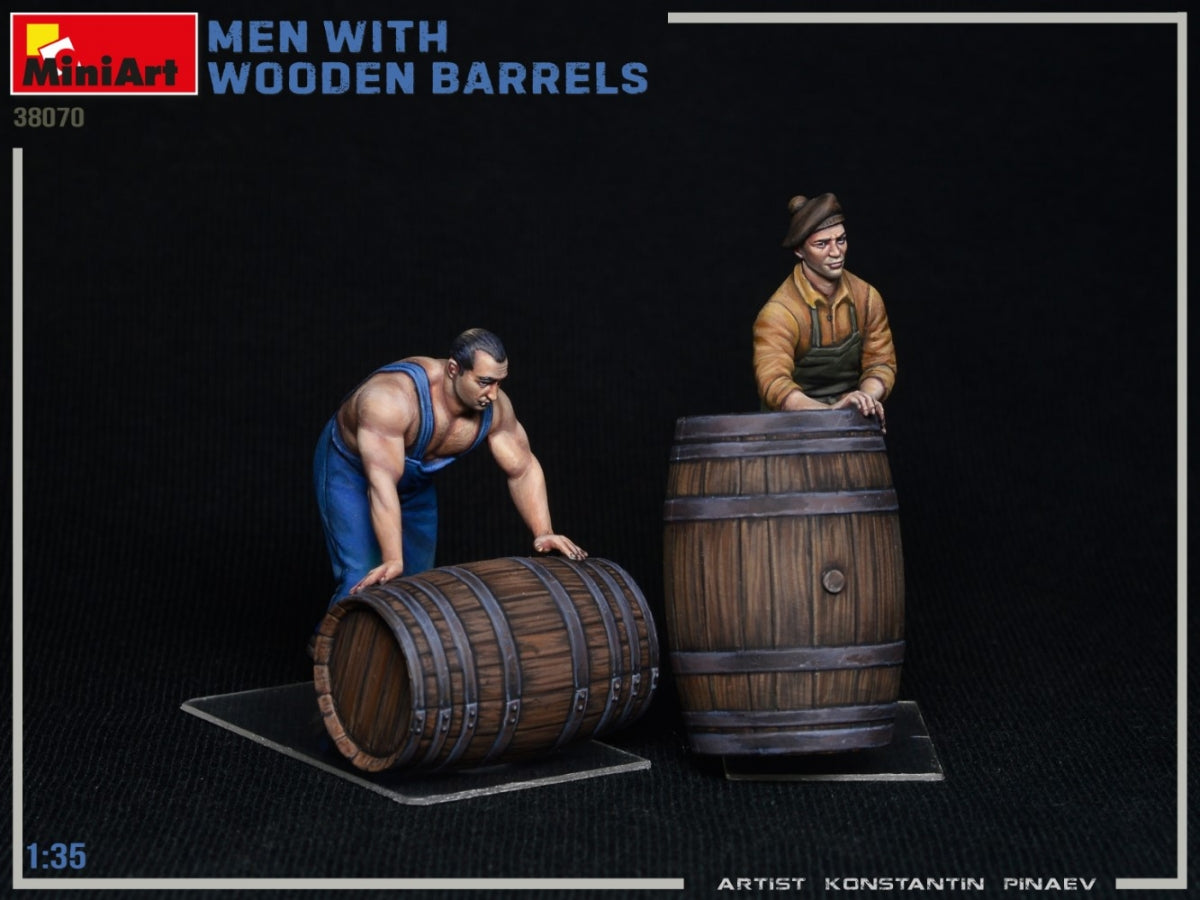 MiniArt 38070 HOMMES AVEC DES BARILS EN BOIS 1/35 – Bild 3