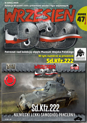 Premier véhicule blindé léger allemand Sd.Kfz.222 (1/72) PL047