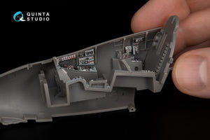 Intérieur imprimé en 3D et coloré sur papier décalcomanie Quinta Studio QD48348 Buccaneer S.2C/D (Airfix) 1/48 – image 12