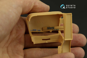 Quinta Studio QD35060 GMC CCKW 352 Camion cargo, intérieur imprimé en 3D et coloré sur papier décalcomanie (HobbyBoss) 1/35 – imagen 3