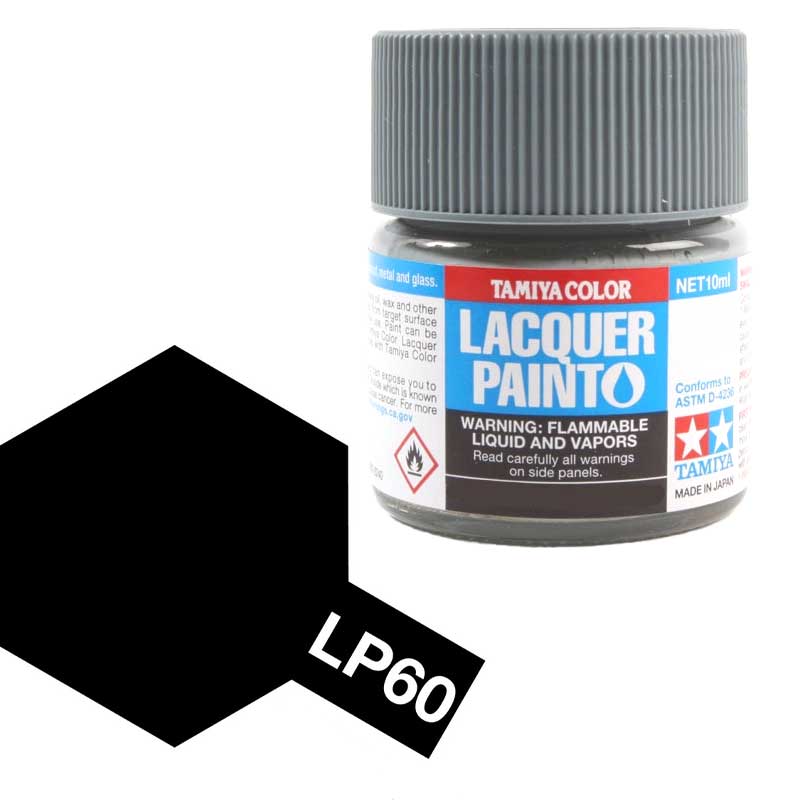 Tamiya 82160 LP-60 NATO Noir 10 ml