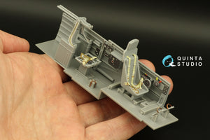 Intérieur imprimé en 3D et coloré sur papier décalcomanie Quinta Studio QD32167 Ju 87D/G (Hasegawa) 1/32  – image 9