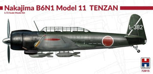 Hobby 2000 72015 Nakajima B6N1 Modèle 11 Tenzan 1/72