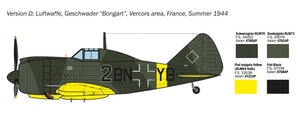 Italeri 1472 Reggiane Re.2002 Ariete 1/72 – zdjęcie 6