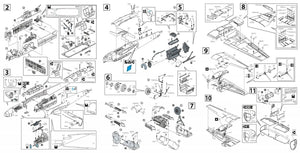 Hobby 2000 32007 Messerschmitt Bf 110 D (Dragon + Cartograf + Masque) 1/32 – image 3