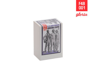 Gloria F48001 Équipe au sol US Air Force vol.1 Figurines imprimées en 3D x 3 1/48  – image 2