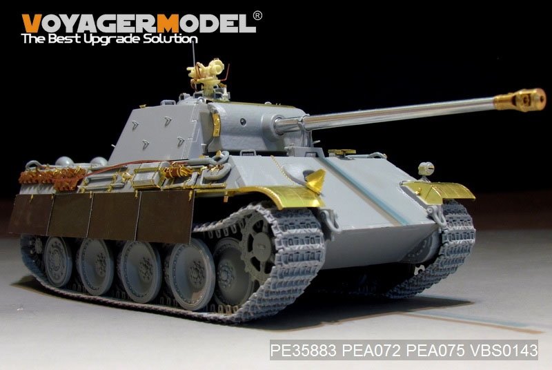 Maquette Voyager PE35883 Panther G allemand de la Seconde Guerre mondiale, version ultérieure, pour DRAGON 1/35 – image 2