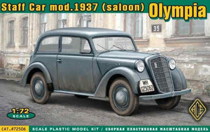 ACE 72506 Voiture de service Olympia 1937 (Berline deux portes) (1/72)