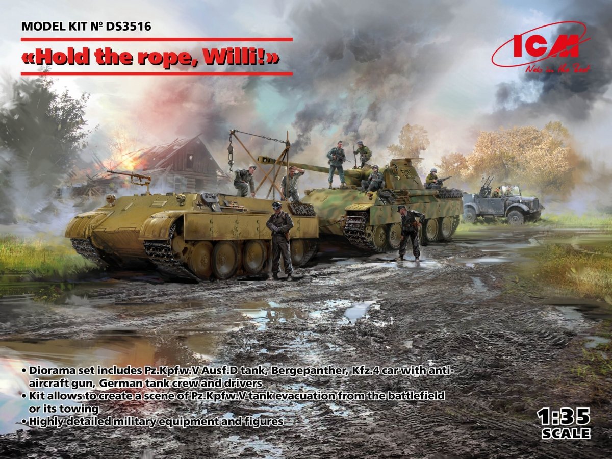 ICM DS3516 « Tiens la corde, Willie ! » 1/35