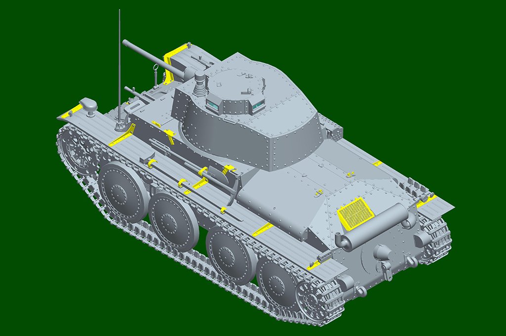 Hobby Boss 82603 38(t) tank E/F type 1/16 – zdjęcie 7