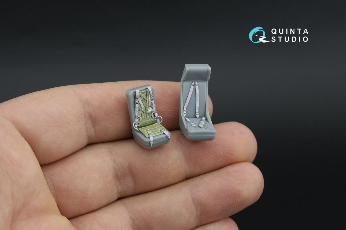 Quinta Studio QD48629 Mi-35 3D-Printed &amp; coloured Interior on decal paper (Trumpeter) 1/48