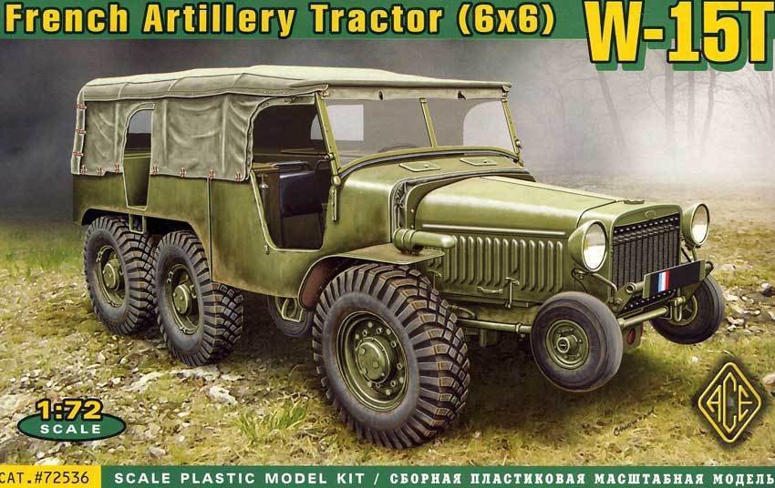 Tracteur d'artillerie français ACE 72536 W-15T (1/72) 