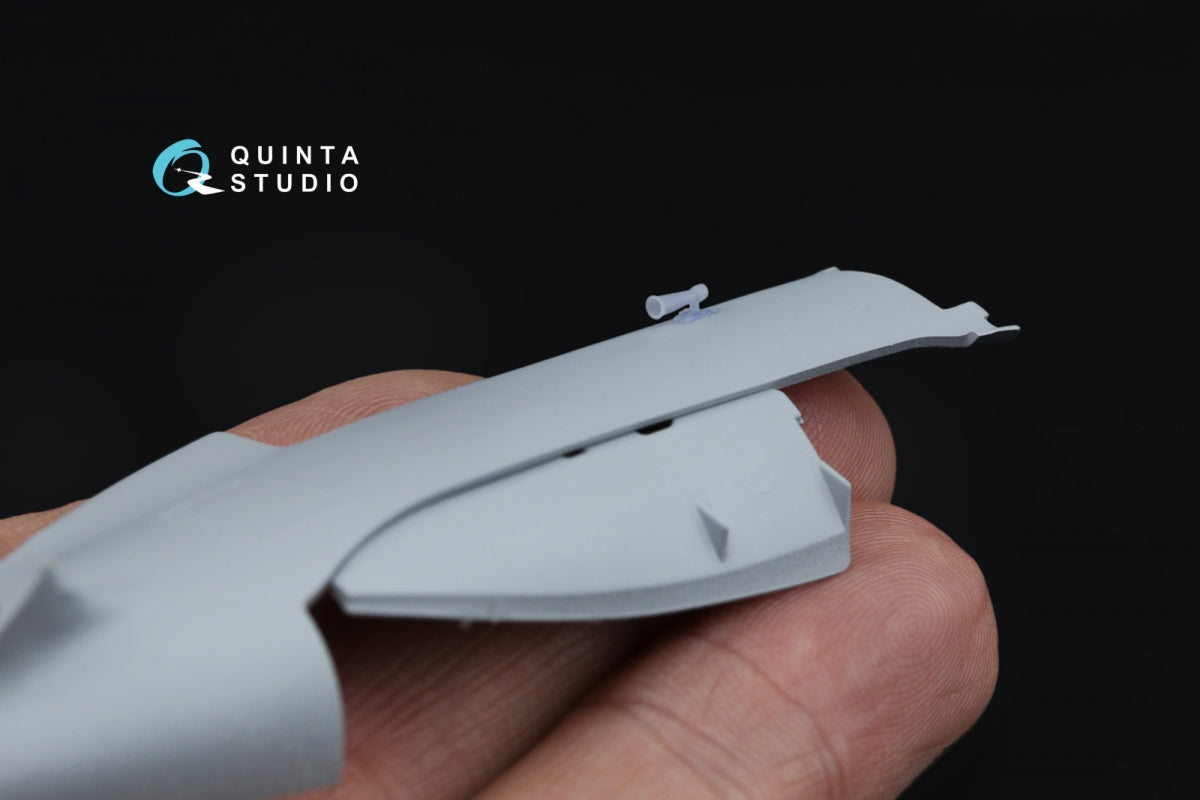 Quinta Studio QT48034 Kit de détails I-16 : cliquet de moyeu d&amp;#39;hélice, tube Venturi, viseur PAK-1, viseur OP-1 (tous kits) 1/48 – image 10