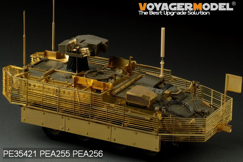 Modèle Voyager PEA256 Dispositif anti-IED Rhino de la famille Stryker américaine moderne/VHF/UHF (GP) 1/35  – image 2