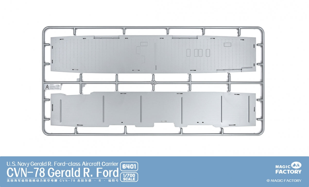 Magic Factory 6401 USS Gerald R. Ford (CVN-78) - Porte-avions de classe Gerald R. Ford de l&amp;#39;US Navy, échelle 1/700 – immagine 5