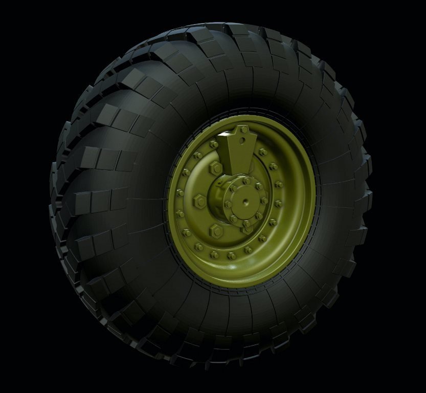 Roues de route Panzer Art RE35-536 ZiL-157 et BTR-152 au 1/35 – image 2