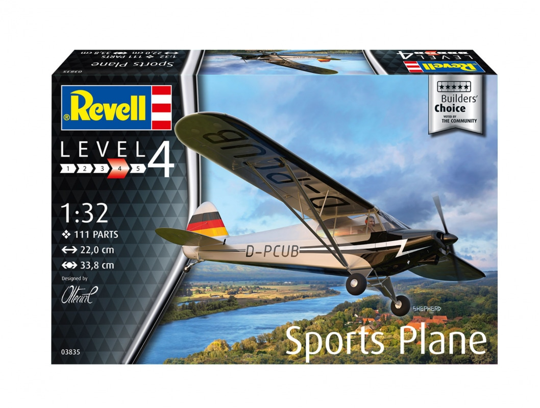 Revell 03835 Avion de sport « Choix des constructeurs » 1/32
