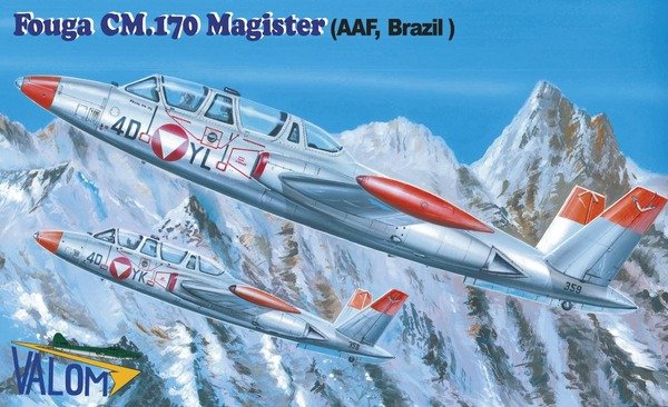 Valom 72091 Fouga CM.170R Magister (AAF, Brésil) 1/72