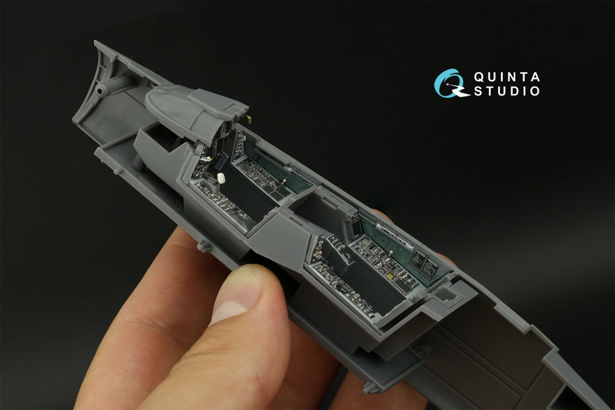 Intérieur imprimé en 3D et coloré pour le F-14B de Quinta Studio QD48404 (GWH) à l&amp;#39;échelle 1/48 – image 3