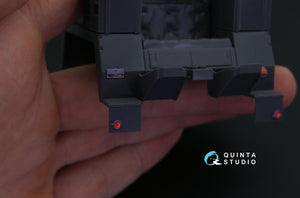 Intérieur imprimé en 3D et coloré sur papier décalcomanie Quinta Studio QD35025 Krupp Protze (pour maquette Tamiya) 1/35 – immagine 3