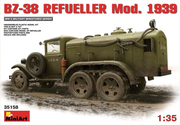 MiniArt 35158 BZ-38 Ravitailleur Mod. 1939