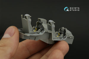Intérieur imprimé en 3D et coloré pour le F-16D Block 40 de Quinta Studio (outil Kinetic 2022), échelle 1/48 – image 12