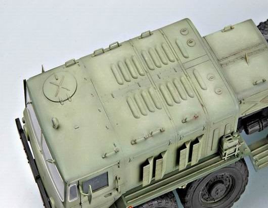 Trumpeter 00211 MAZ-537G type intermédiaire avec semi-remorque MAZ/ChMZAP 5247G (1/35) – immagine 11