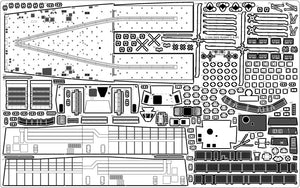 Pontos 35028F1 USS DDG-92 Momsen Flight IIa Kit de détails au 1/350 – image 24