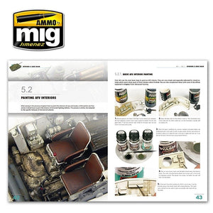 AMMO de Mig Jimenez 6151 ENCYCLOPÉDIE DES TECHNIQUES DE MODÉLISATION DE BLINDÉS VOL. 2 – INTÉRIEURS ET COULEURS DE BASE (Anglais) – image 3