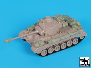 Ensemble d&amp;#39;accessoires Black Dog T72099 pour char américain M26 Pershing au 1/72 (Trumpeter) – image 3