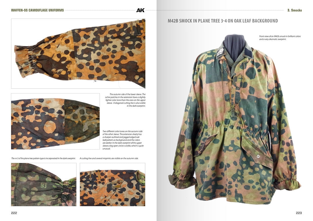 AK Interactive AK130008 UNIFORMES DE CAMOUFLAGE WAFFEN-SS PAR WERNER PALINCKX (Anglais)  – immagine 12