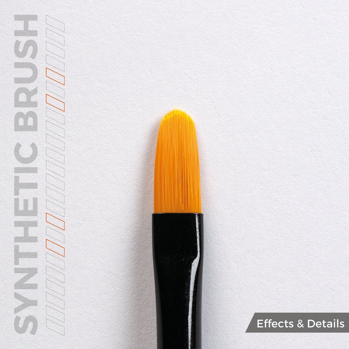 AK Interactive AKB016 AK BROSSE SYNTHÉTIQUE – FILBERT 6
