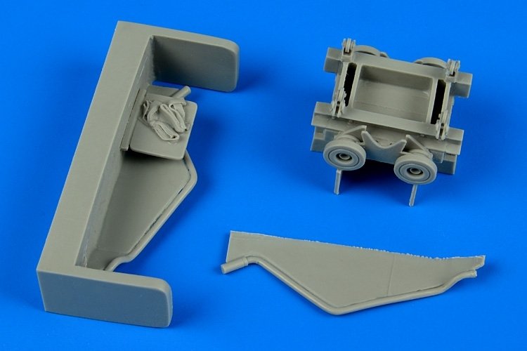 Chariot de chargement de torpilles Aerobonus 480064 US NAVY, échelle 1/48