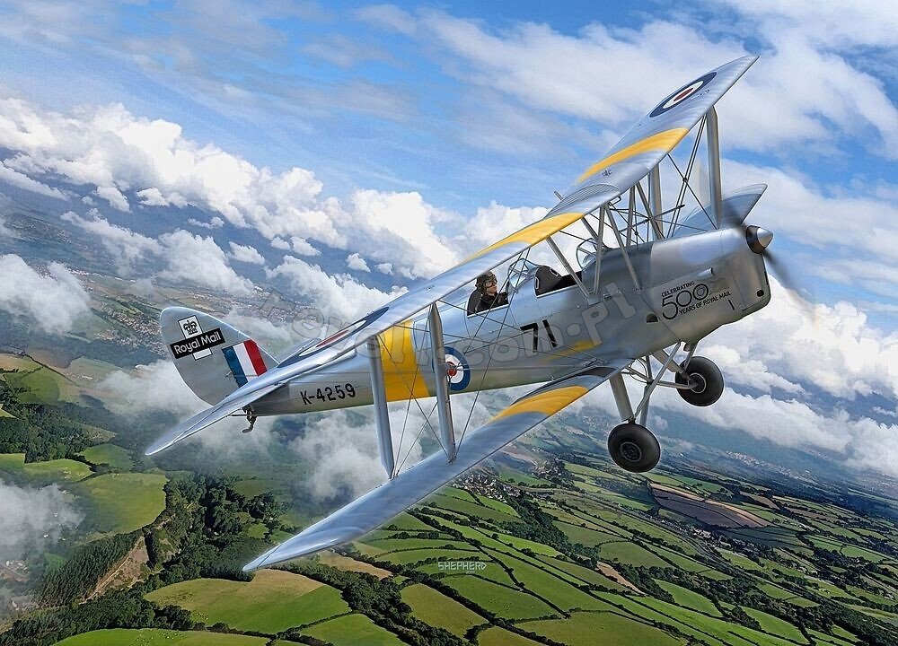 Revell 03827 DH 82 Tiger Moth 1/32 – immagine 2