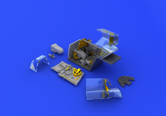 Eduard 648240 Cockpit Bf 109G-6 1/48 EDUARD – immagine 2