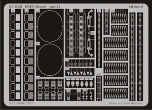 Maquette Eduard 53020 HMS Hood au 1/350 (Trumpeter) – immagine 4