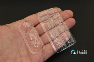 Verrière transparente thermoformée Quinta Studio QC48100 IL-4 (pour kit Xuntong) 1/48 – image 3