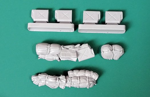 Eureka XXL ER-3569 Kit de rangement pour M18 Hellcat (Tamiya) 1/35