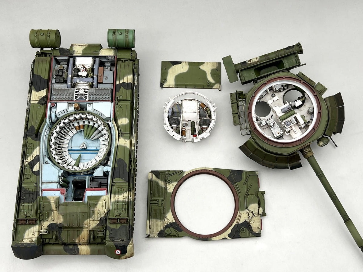 Maquette Amusing Hobby 35A060 Char de combat principal russe T-80U - Kit intérieur complet 1/35 – image 4