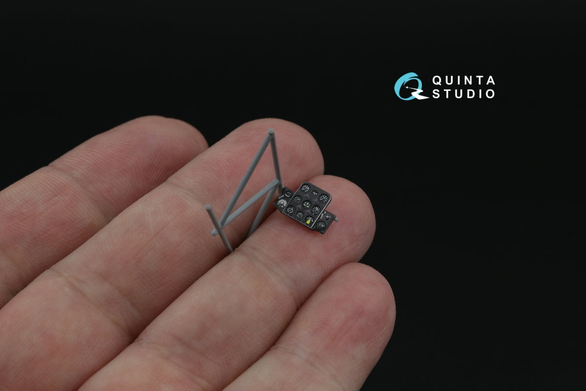 Quinta Studio QD48445 I-153 3D-Printed coloured Interior on decal paper (ICM/Hasegawa) 1/48 – zdjęcie 8