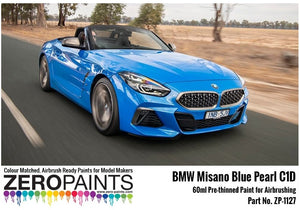 Peinture Zero Paints ZP-1127 BMW Bleu Misano nacré 60 ml
