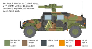 Italeri 6598 HMMWV M1036 TOW Carrier 1/35 – Bild 3